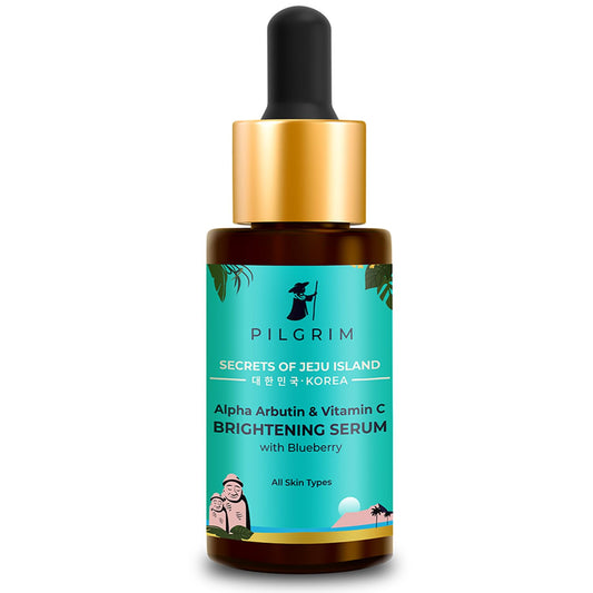 Pilgrim Alpha Arbutin & Vitamin C Brightening Skin Face Serum - 30 ml image 1