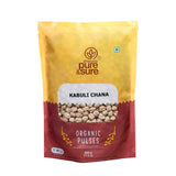 Pure & Sure Kabuli Chana Traditional Organic Pulses - 500 gm image 1