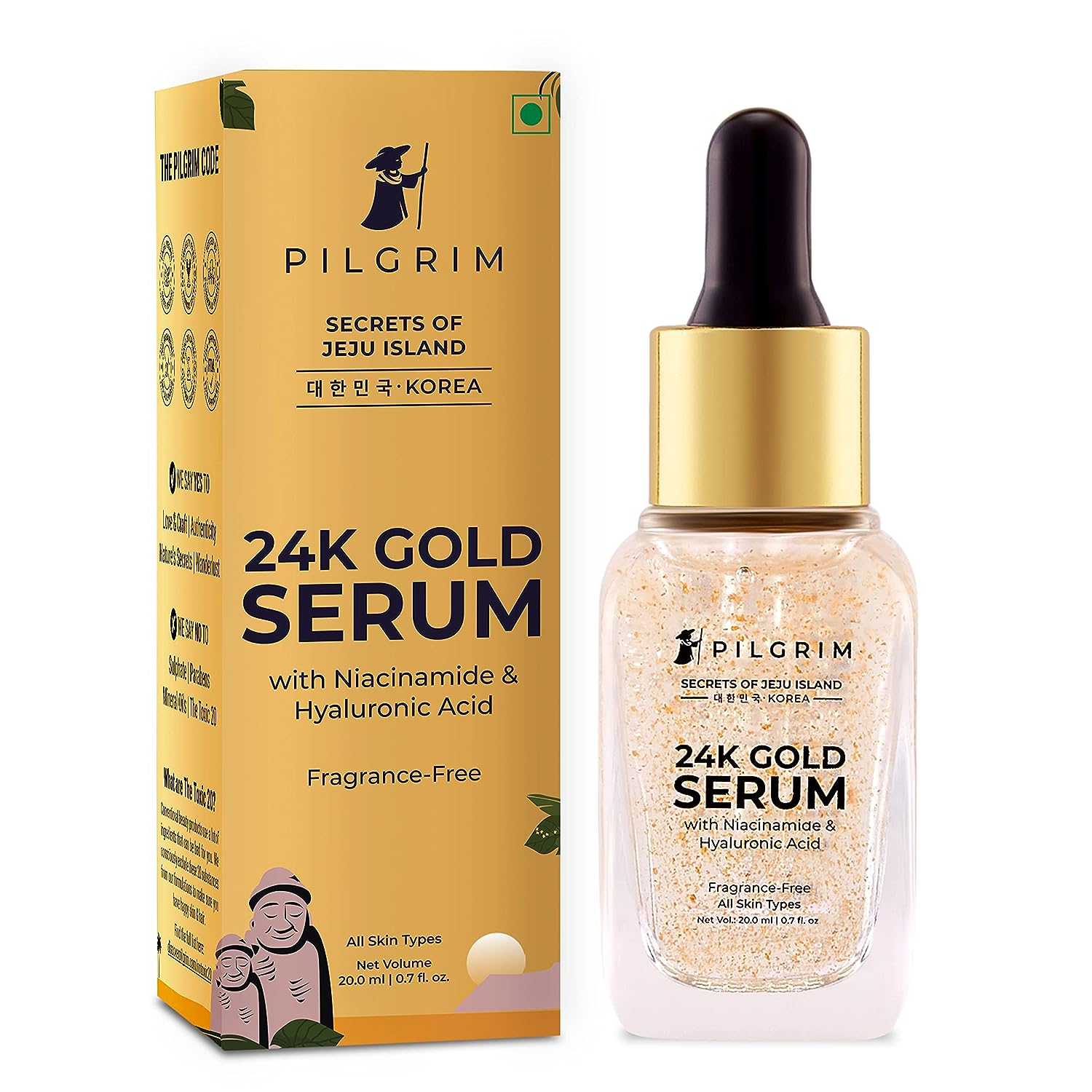 Pilgrim 24K Gold Face Serum - 20 ml image 1