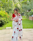 Pure Soft Chanderi Cotton Saree With Blouse image 1