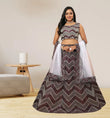 Premium Satin Silk & Heavy Sequence Work  Lehenga Choli image 1