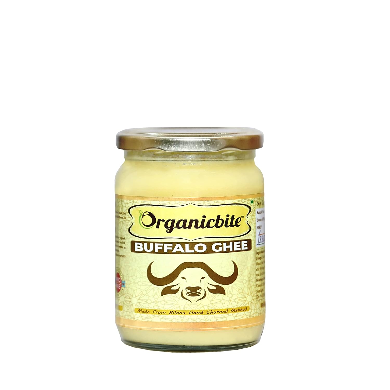 Organicbite Buffalo Ghee - 500 ml image 1