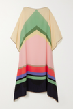 Soft Silk Crepe Kaftan, Women's Party Wear Caftan image 3