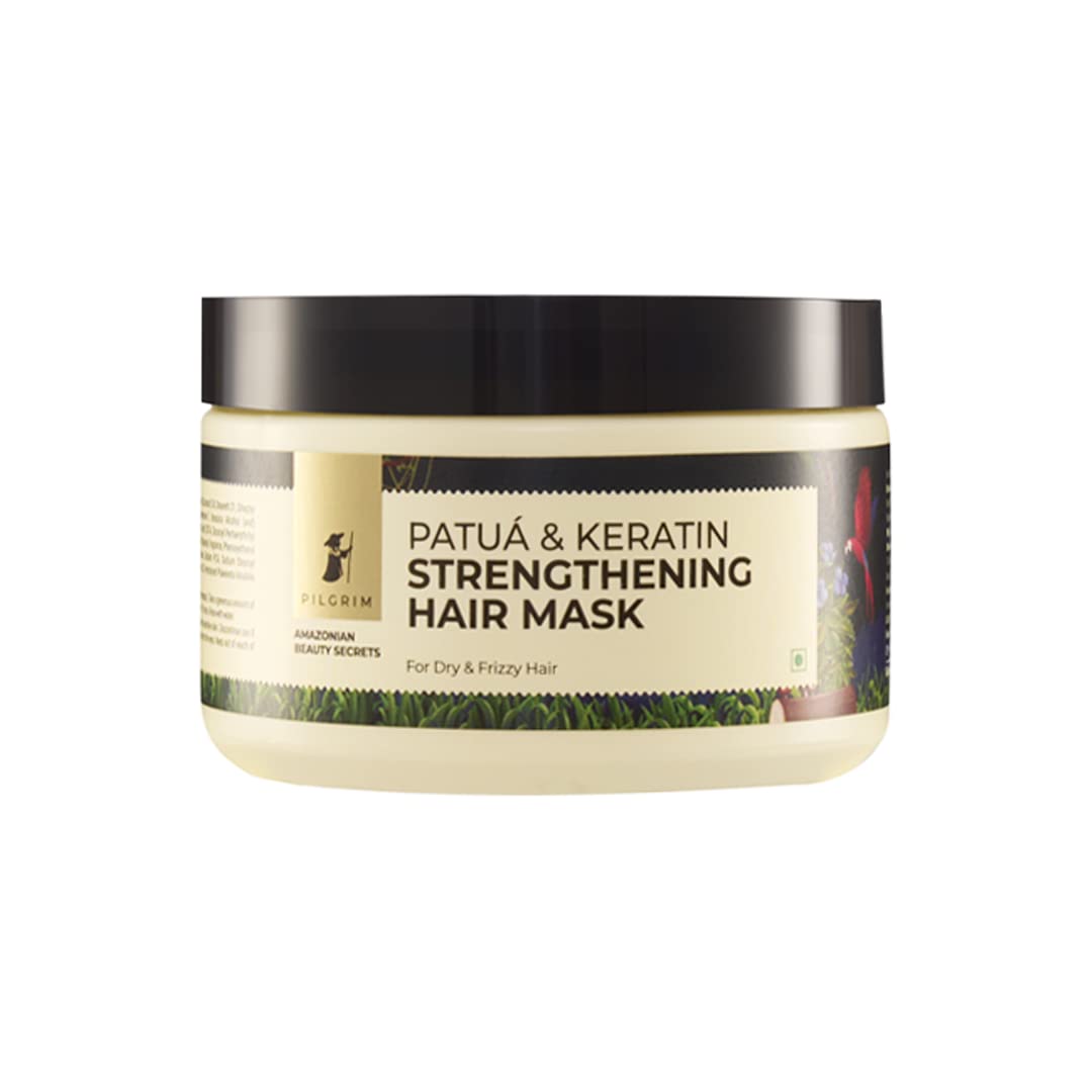 Pilgrim Patuá & Keratin Strengthening Hair Mask - 200 gm image 1