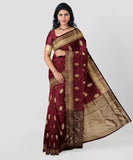 Banarasi Soft Silk Party Wear Saree & Blouse image 1