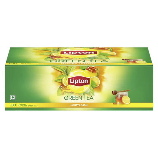 Lipton Honey Lemon Green Tea Bags - 100 Tea Bags image 1