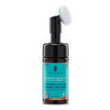 Pilgrim Volcanic Lava Ash Foaming Face Wash with Brush -120 ml image 1