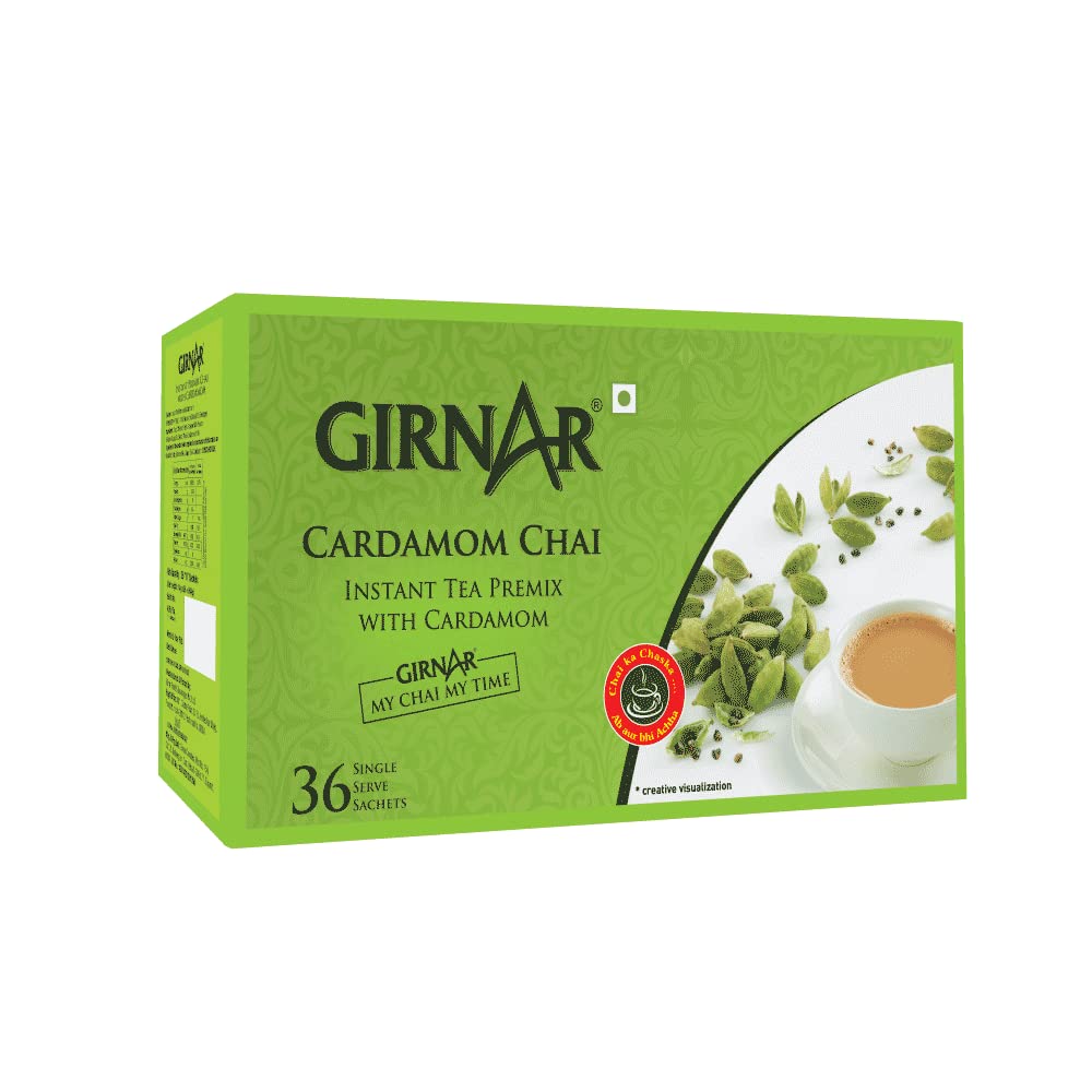 Girnar Cardamom Chai - 36 Sachets image 1