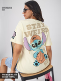 Lilo & Stitch Weird Women Oversized T-Shirts image 2
