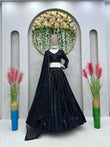 Women Faux Georgette Lehenga Choli With Dupatta image 1