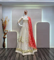 Rajwadi Silk Top & Full Flair Lehenga Dupatta image 1
