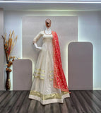 Rajwadi Silk Top & Full Flair Lehenga Dupatta image 1