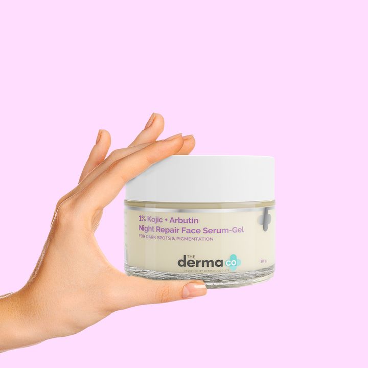 Skin Renewing Night Serum-Gel | Lightweight Formula for Smooth Complexion | 50g image 1