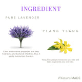 Khadi Natural Lavender & Ylang Ylang Soap -100 gm image 2