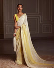Heavy Georgette Party Wear Wedding Saree, Classic Function Sari & Blouse image 1