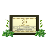 Khadi Natural Herbal Basil Scrub Soap image 1
