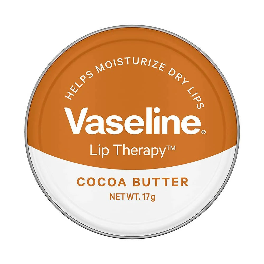 Vaseline Tin Cocoa Butter Lip Therapy -17 gm image 1