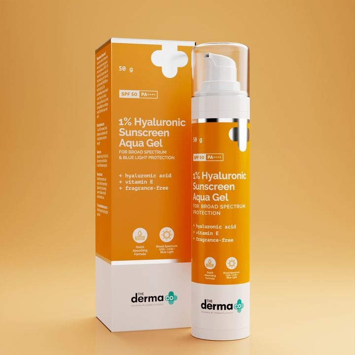 1% Hyaluronic Sunscreen Aqua Gel - 50g image 1