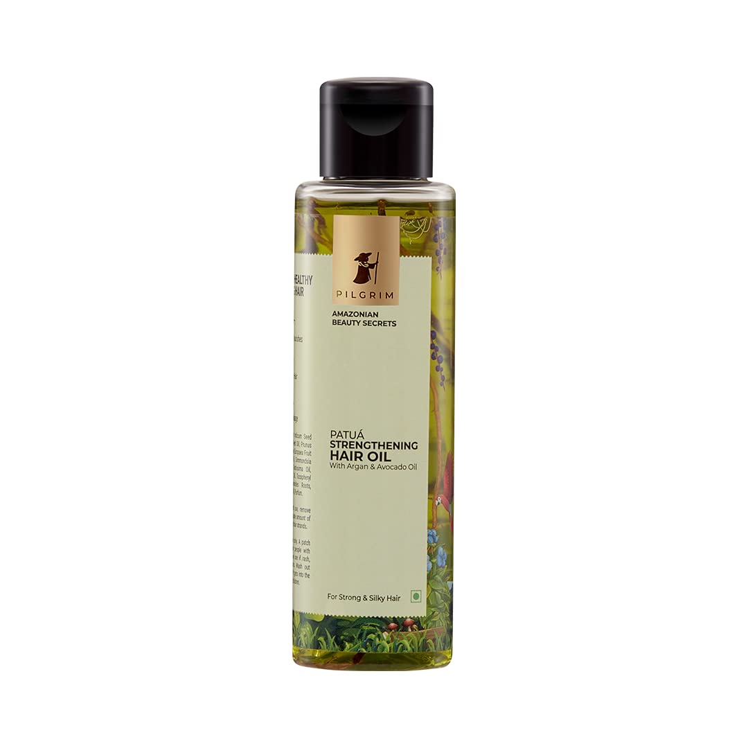 Pilgrim Patua Strengthening Hair Oil for Strong Silky Hair - 115 ml image 1