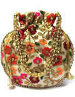 Embroidered Favour Bag Potli Bag image 1
