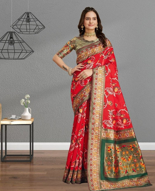 Pure Kanjivaram Silk Saree image 1