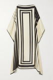Digital Printed Soft Satin Silk Kaftan, Caftan For Women's image 5