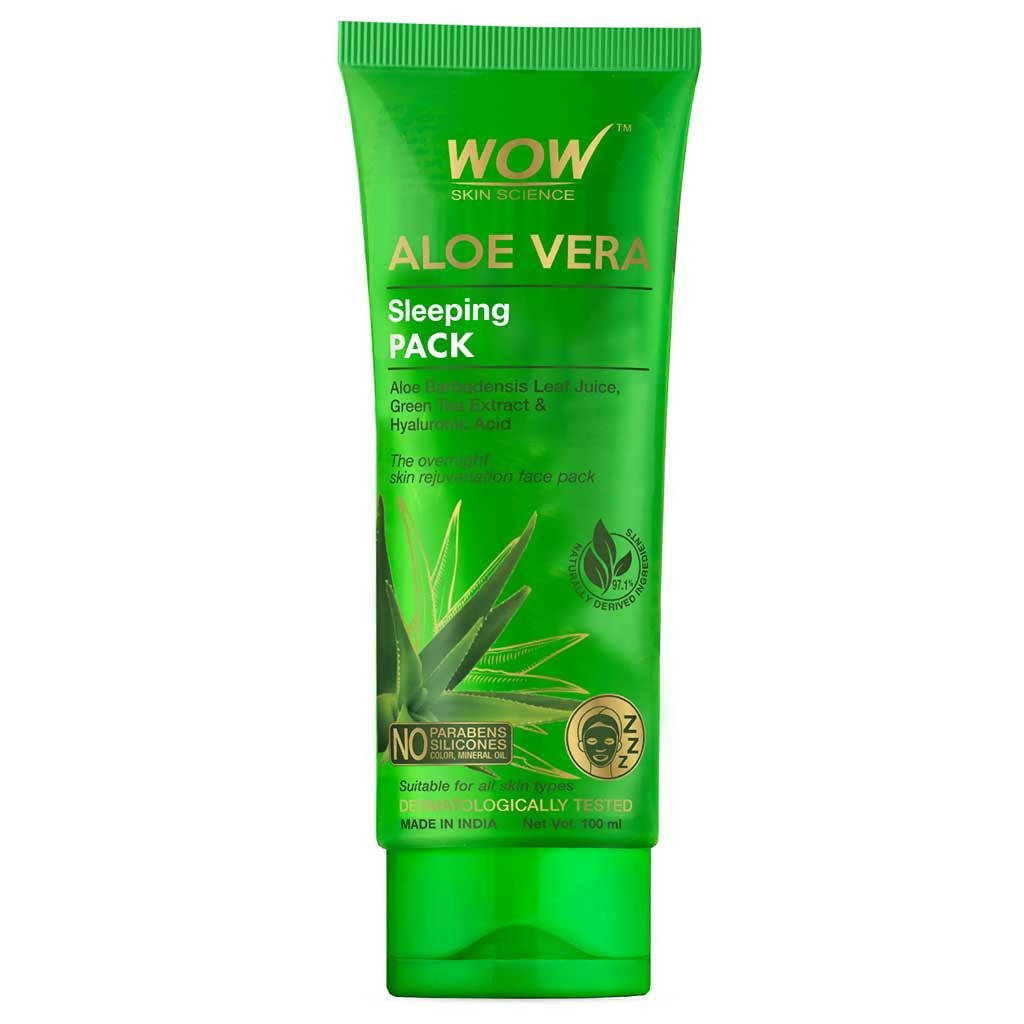 Wow Skin Science Aloe Vera Sleeping Pack - 100 ml image 1