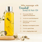Nat Habit Summer Baby Scalp & Hair Oil Brahmi Matsyakshi DASABUTI - 110 ml image 2