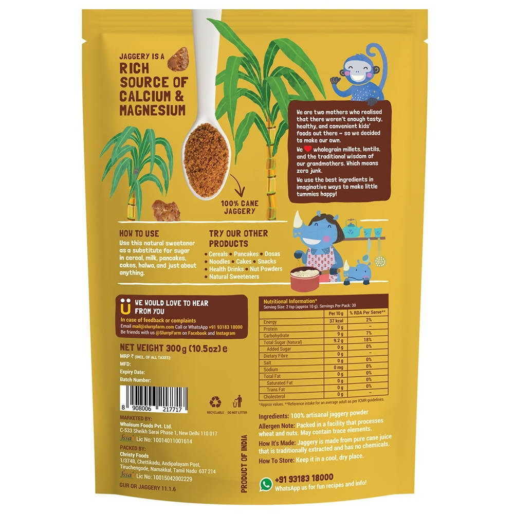 Slurrp Farm Jaggery Powder - 300 gm image 3