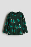 MOTIF-DETAIL COTTON T-SHIRT image 1