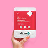 The Derma Co 1% Salicylic Acid Face Serum Sheet Mask With Salicylic Acid & Allantoin for Acne Prone Skin - 20g image 2