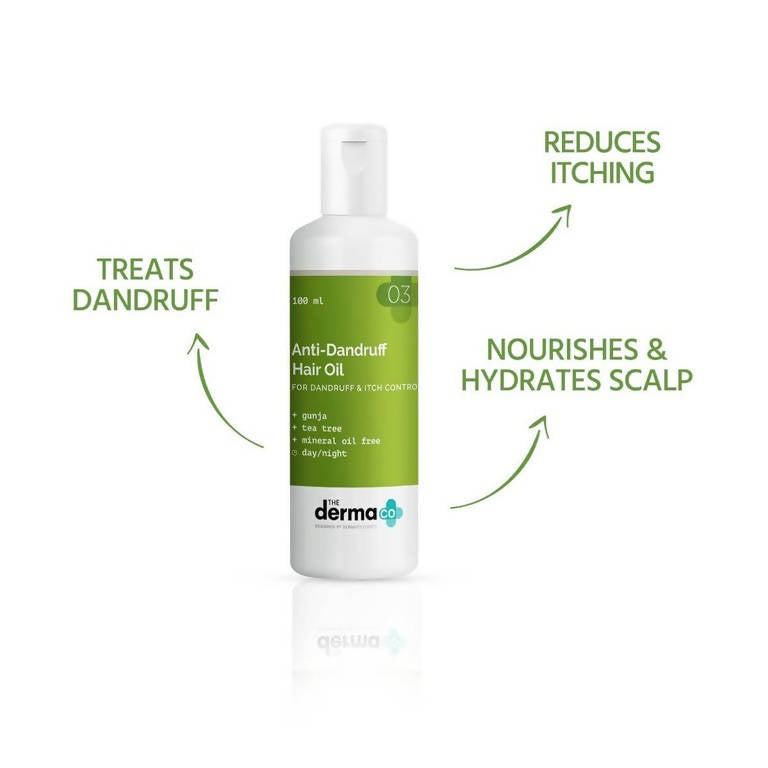 The Derma Co Anti-Dandruff Hair Oil For Dandruff & Itch Control - 100 ml image 2