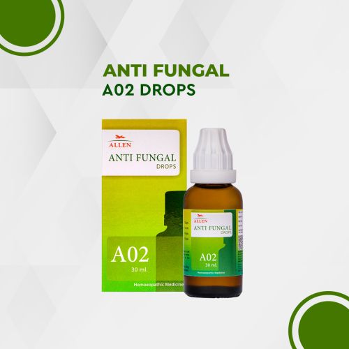 Allen Homeopathy A02 Anti Fungal Drops image 1