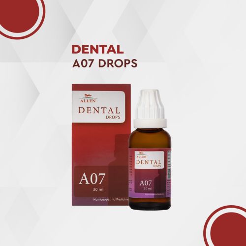 Allen Homeopathy A07 Dental Drops image 1