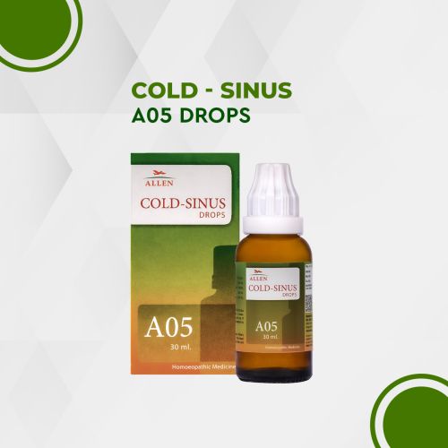 Allen Homeopathy A05 Cold-Sinus Drops image 1