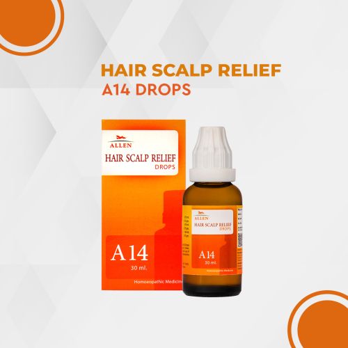Allen Homeopathy A14 Hair Scalp Relief Drops image 1