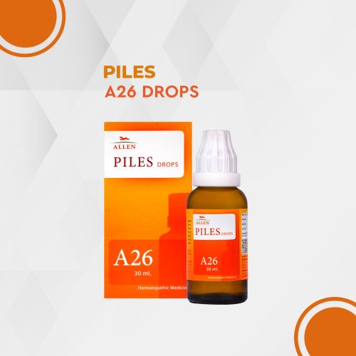Allen Homeopathy A26 Piles Drops image 1