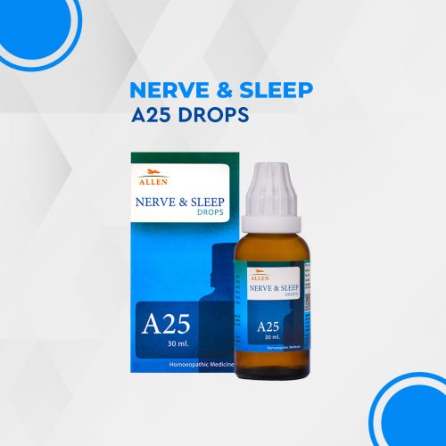 Allen Homeopathy A25 Nerve & Sleep Drops image 1