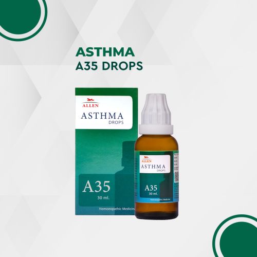 Allen Homeopathy A35 Asthma Drops image 2