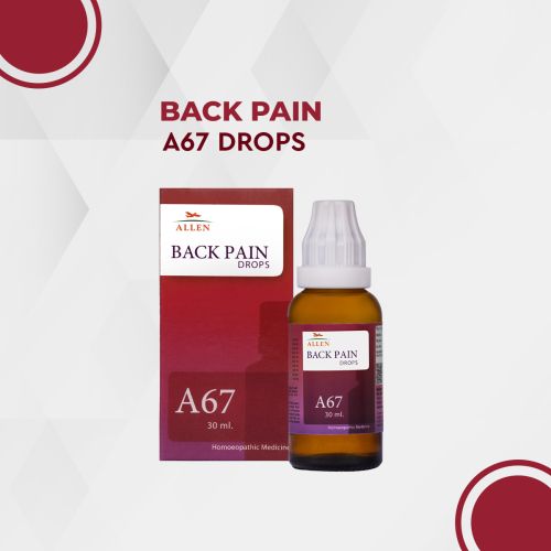 Allen Homeopathy A67 Back Pain Drops image 1