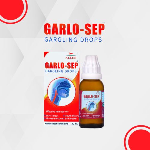 Allen Homeopathy Garlo-Sep Gargling Drops image 1