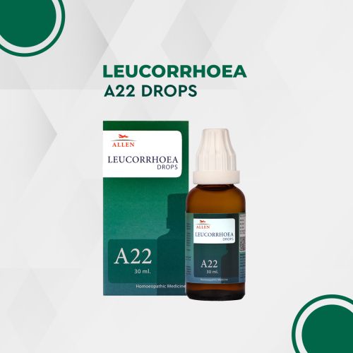 Allen Homeopathy A22 Leucorrhoea Drops image 1
