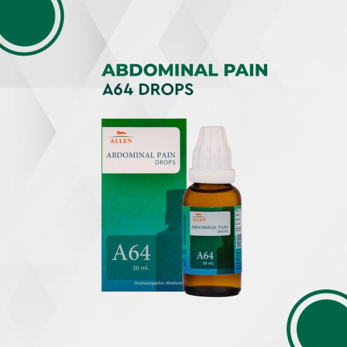 Allen Homeopathy A64 Abdominal Pain Drops image 2