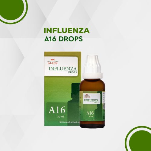 Allen Homeopathy A16 Influenza Drops image 1