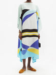 Beach Wear Chelsea Georgette Printed Kaftan J5648 image 1