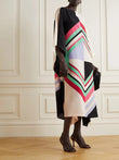 Geometric Printed Style Chelsea Georgette Kaftan J5653 image 1