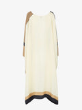 Brown Color Short Silk Crepe Kaftan Dress J5710BROWN image 3