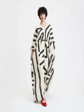 Lounge Wear French Moss Belt Style Kaftan (Free Size) J5716 image 1