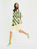 Checked Printed Women Short Maxi Top Party Wear Dress J5756 image 1