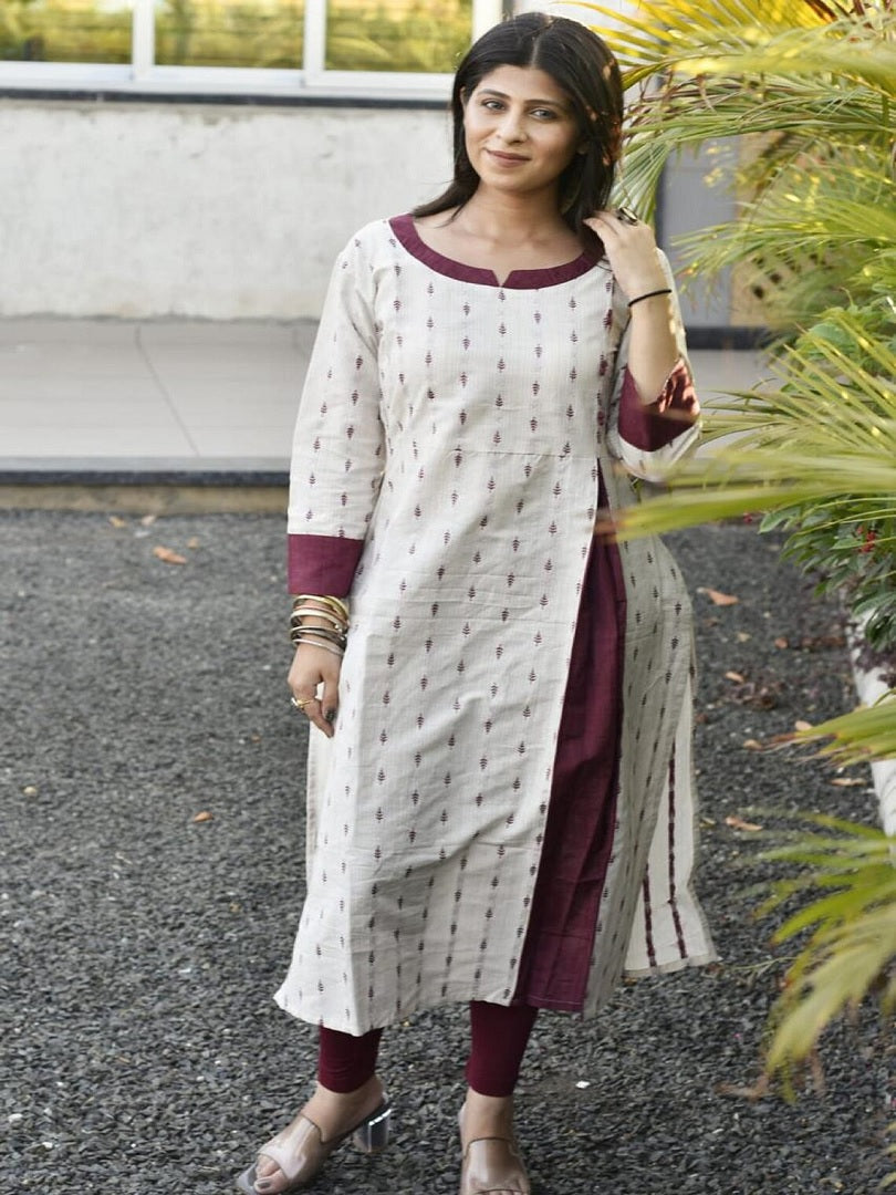 Exclusive Readymade Pure Cotton Kurti For Women's & Girl's 13-SR9 image 2